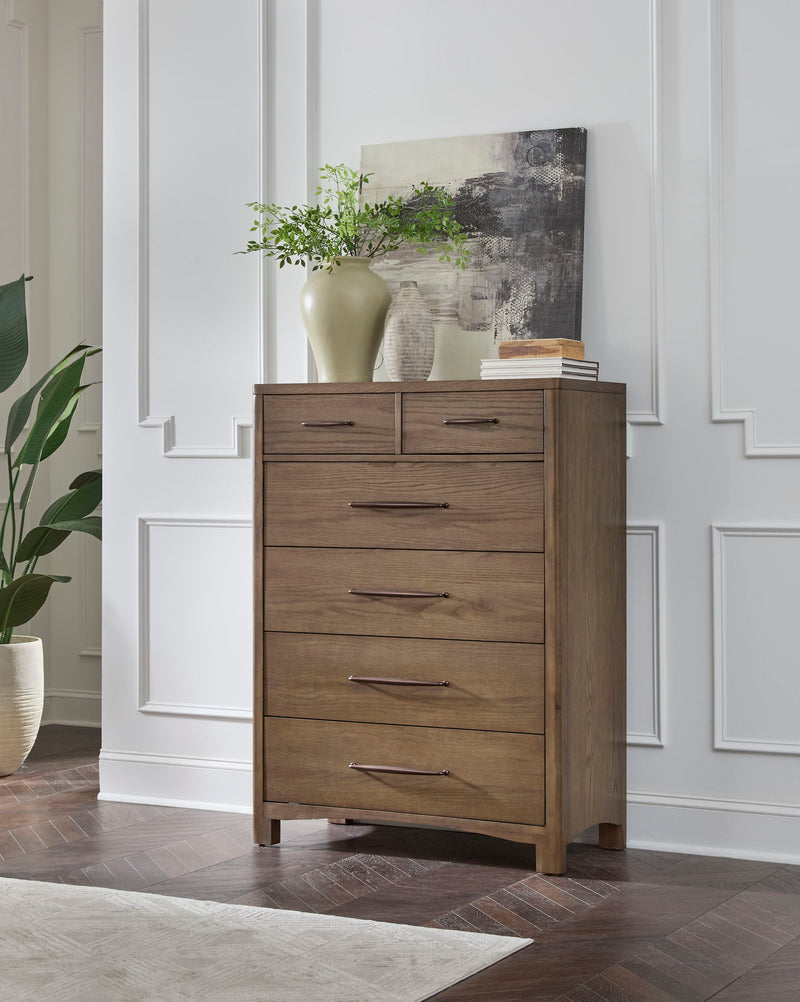 Arden 6 Drw Chest - Tvrn Brown