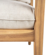 Terassi - Outdoor Lounge Chair (Set of 2) With Cushions - Beige / Light Teak - R&R Furniture Gallery (Fountain Valley, CA)