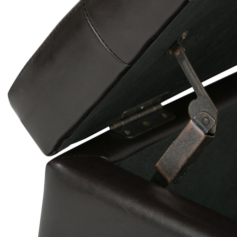 Cosmopolitan - Upholstered Storage Ottoman - R&R Furniture Gallery (Fountain Valley, CA)