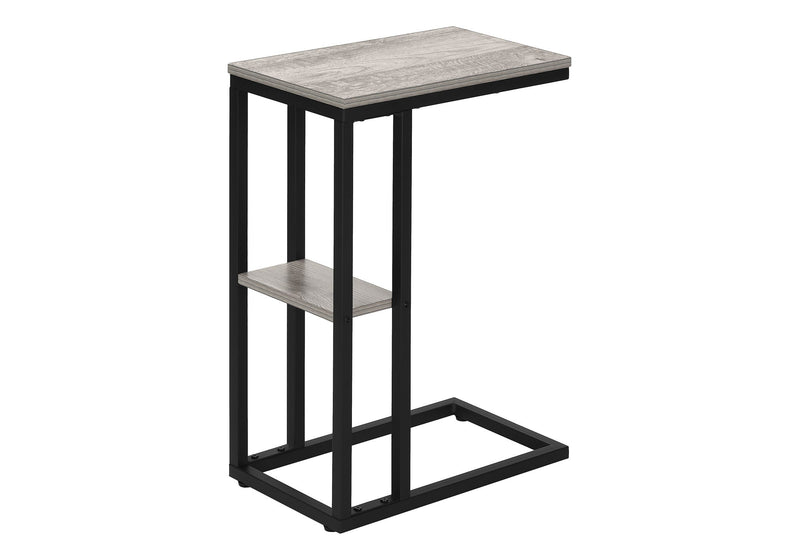 Accent Table, C - Shaped, Marble Look Contemporary & Modern Convenient Design - R&R Furniture Gallery (Fountain Valley, CA)
