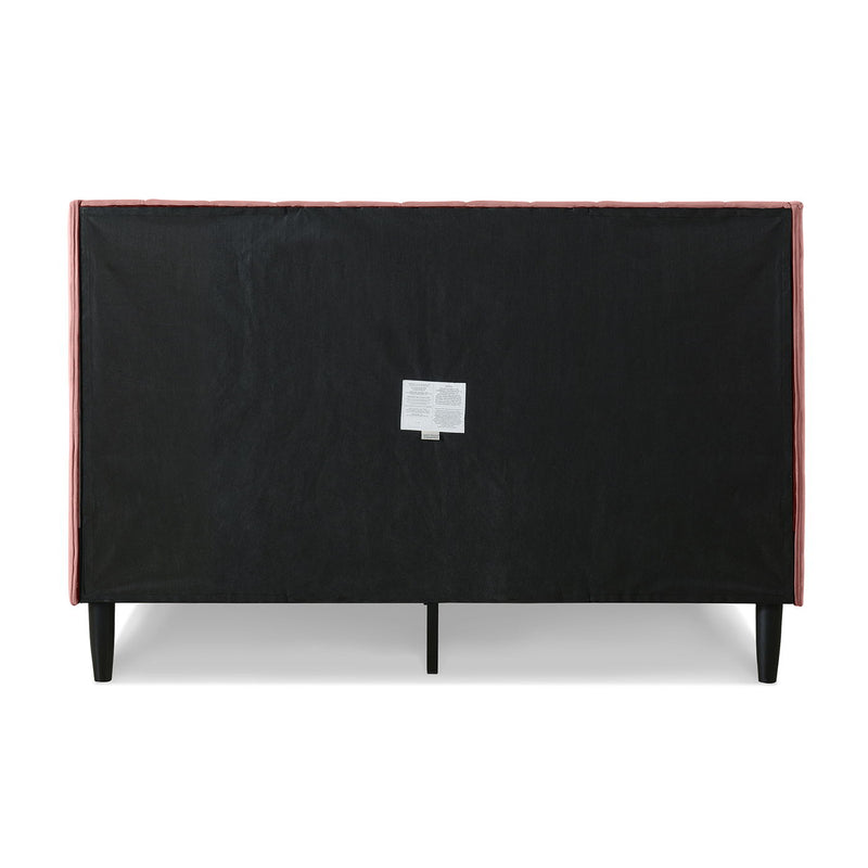 Aspen - Vertical Tufted Modern Headboard Platform Bed Set - R&R Furniture Gallery (Fountain Valley, CA)