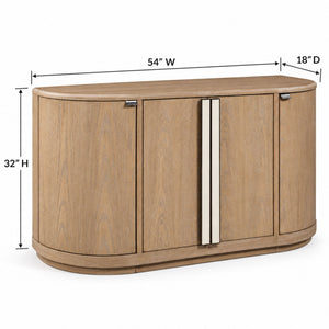 Demilune - Server - Beige