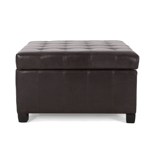 Isabella - Contemporary Ottoman With Storage - R&R Furniture Gallery (Fountain Valley, CA)