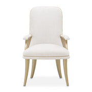 La Terrazza - Dining Arm Chair (Set of 2) - Creamy Pearl - R&R Furniture Gallery (Fountain Valley, CA)
