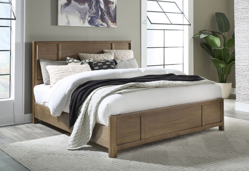 Morris Wd CKing Bed - Claystn