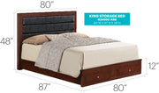Elegant Storage Bed For Cozy Spaces - R&R Furniture Gallery (Fountain Valley, CA)
