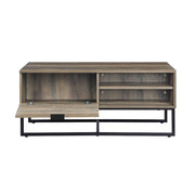 Homare - Coffee Table - Rustic Oak & Black - R&R Furniture Gallery (Fountain Valley, CA)