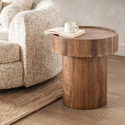 Sonora coffee table by Classic Home featuring a sleek wooden surface and modern design for living room decor.