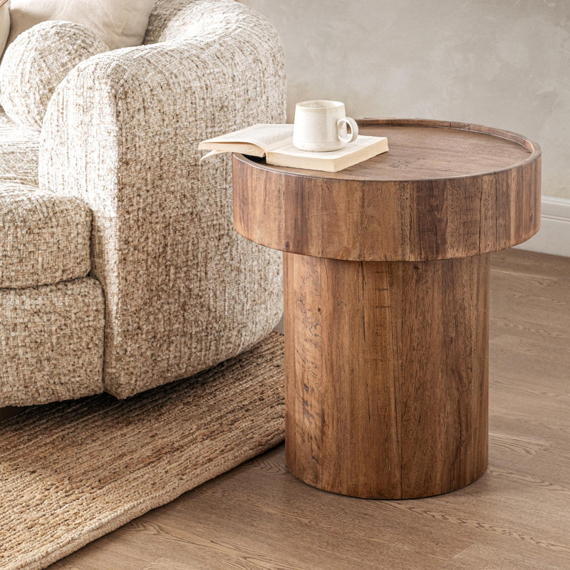Sonora coffee table by Classic Home featuring a sleek wooden surface and modern design for living room decor.