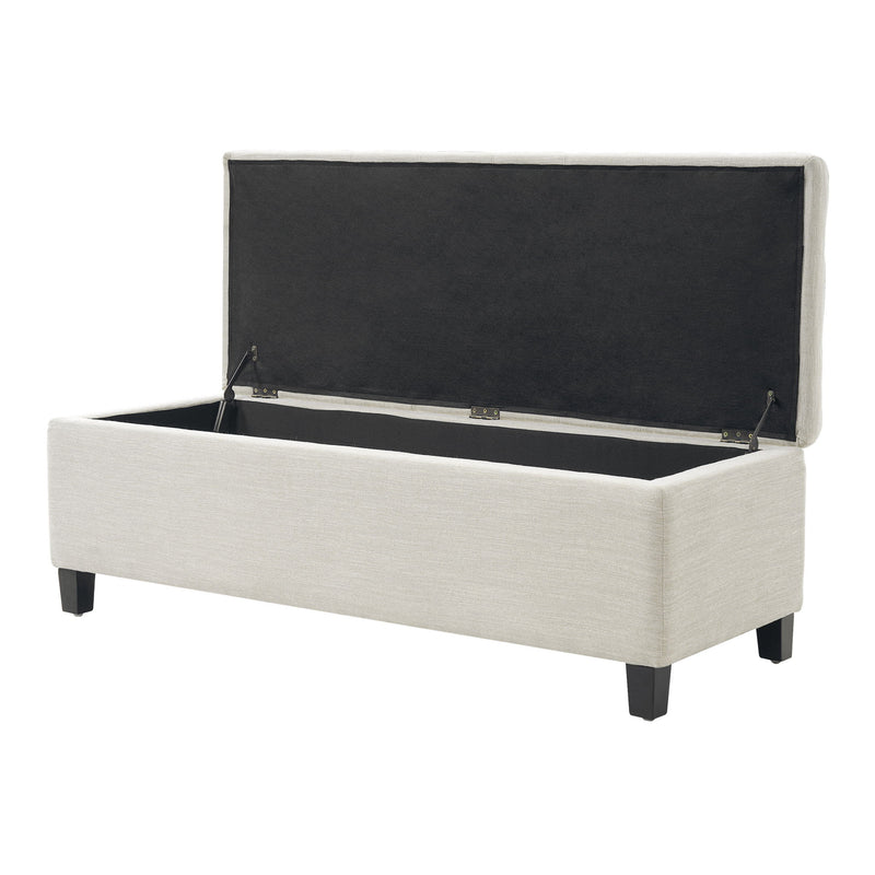 Upholstered Storage Ottoman Bench - R&R Furniture Gallery (Fountain Valley, CA)
