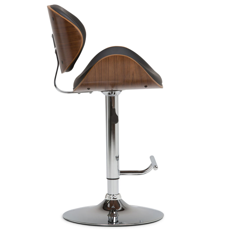 Marana - Multifunctional Handcrafted Bentwood Adjustable Swivel Bar Stool - R&R Furniture Gallery (Fountain Valley, CA)