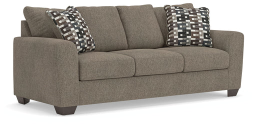 Triston-Peaks - Queen Sofa Sleeper - Suede - R&R Furniture Gallery (Fountain Valley, CA)