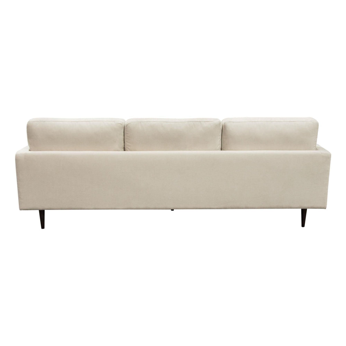 Kelsey Reversible Chaise Sectional in Cream Fabric by Diamond Sofa