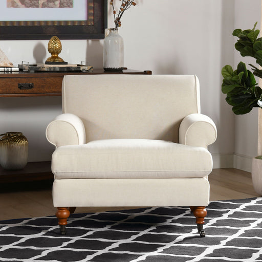 Alana Lawson - Accent Arm Chair With Casters - R&R Furniture Gallery (Fountain Valley, CA)
