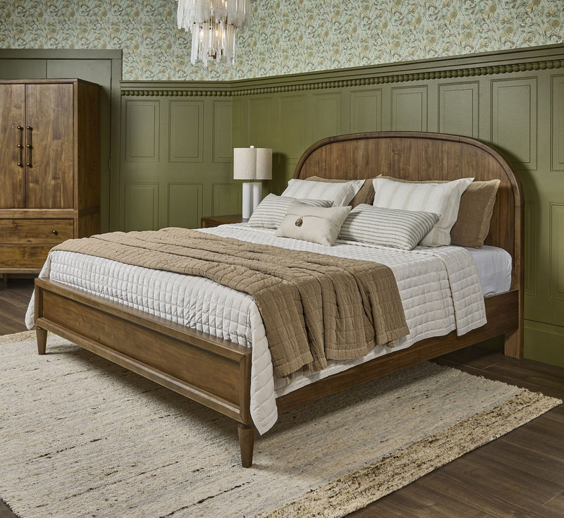 Langley Wd QN Bed - Aut Forest