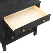 Danielle - 2 Drawer Nightstand - Black - R&R Furniture Gallery (Fountain Valley, CA)