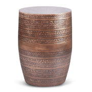 Johnsen - Handcrafted Large Metal Accent Table - R&R Furniture Gallery (Fountain Valley, CA)