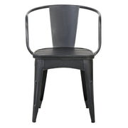 Noble House Yearn 3-piece outdoor bistro set with table and two chairs, ideal for patio or garden dining and relaxation.