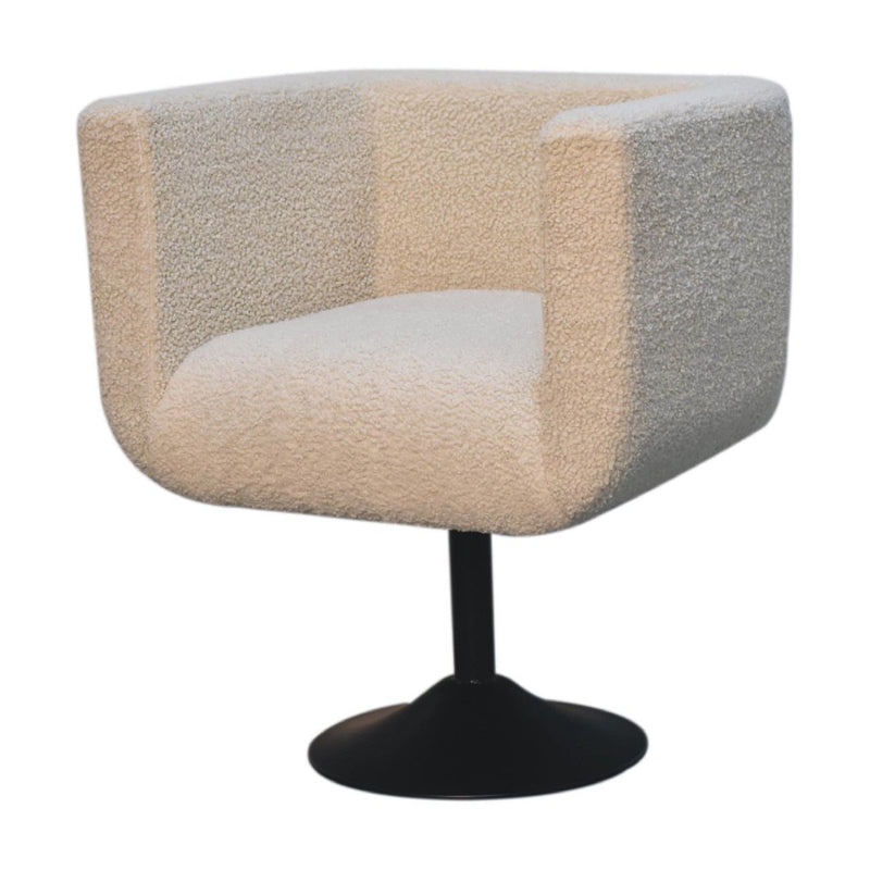 Swivel Chair - Cream - R&R Furniture Gallery (Fountain Valley, CA)