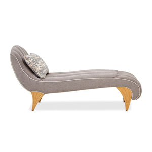 St. Charles - Chaise - Dove Gray - R&R Furniture Gallery (Fountain Valley, CA)