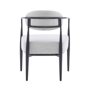 Modern Upholstered Accent Armchair With Pocket Spring Seat - R&R Furniture Gallery (Fountain Valley, CA)
