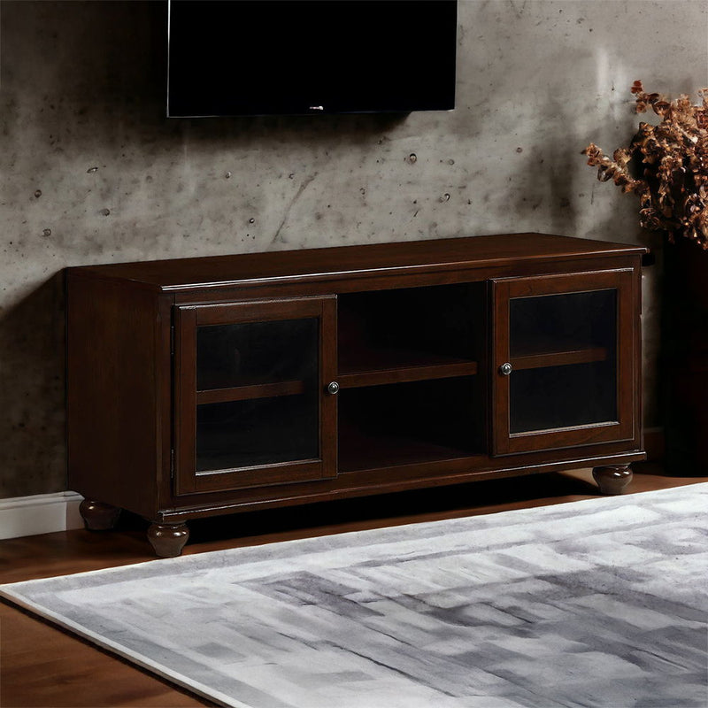 Dita - TV Stand - Walnut - R&R Furniture Gallery (Fountain Valley, CA)