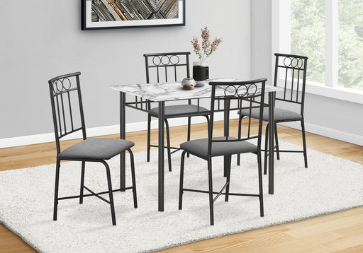 5 Pieces Dining Table Set, Small, Rectangular - R&R Furniture Gallery (Fountain Valley, CA)