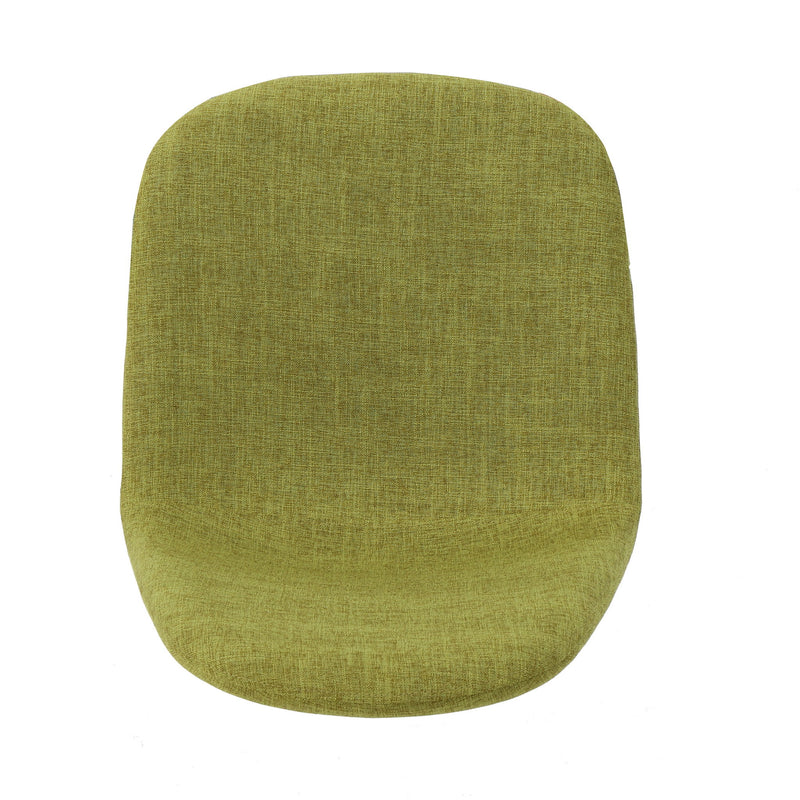 Modern Minimalist Fabric Dining Chair With Iron Legs - R&R Furniture Gallery (Fountain Valley, CA)