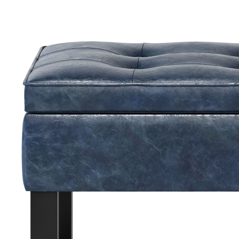 Cosmopolitan - Storage Ottoman Bench With Open Bottom - R&R Furniture Gallery (Fountain Valley, CA)