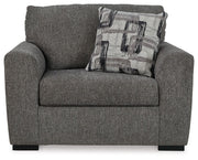 Gardiner - Chair And A Half - Pewter - R&R Furniture Gallery (Fountain Valley, CA)