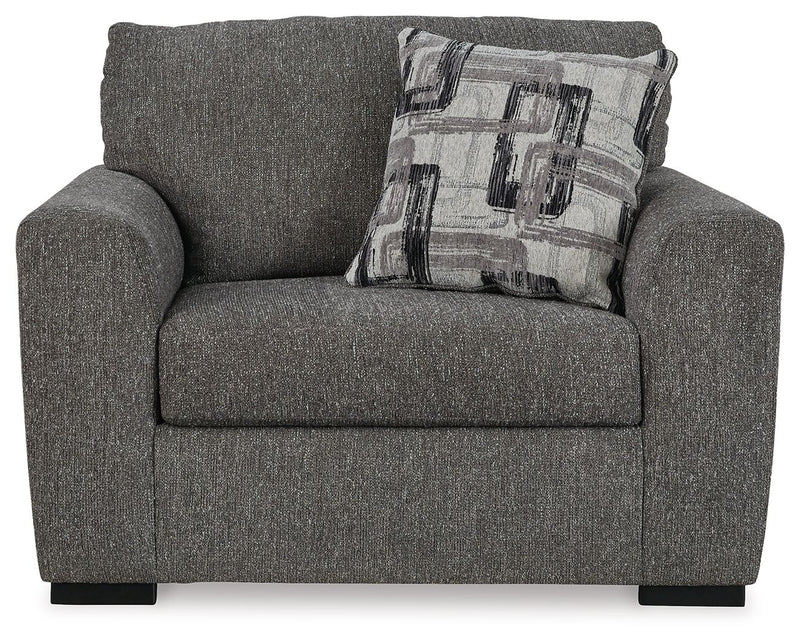 Gardiner - Chair And A Half - Pewter - R&R Furniture Gallery (Fountain Valley, CA)