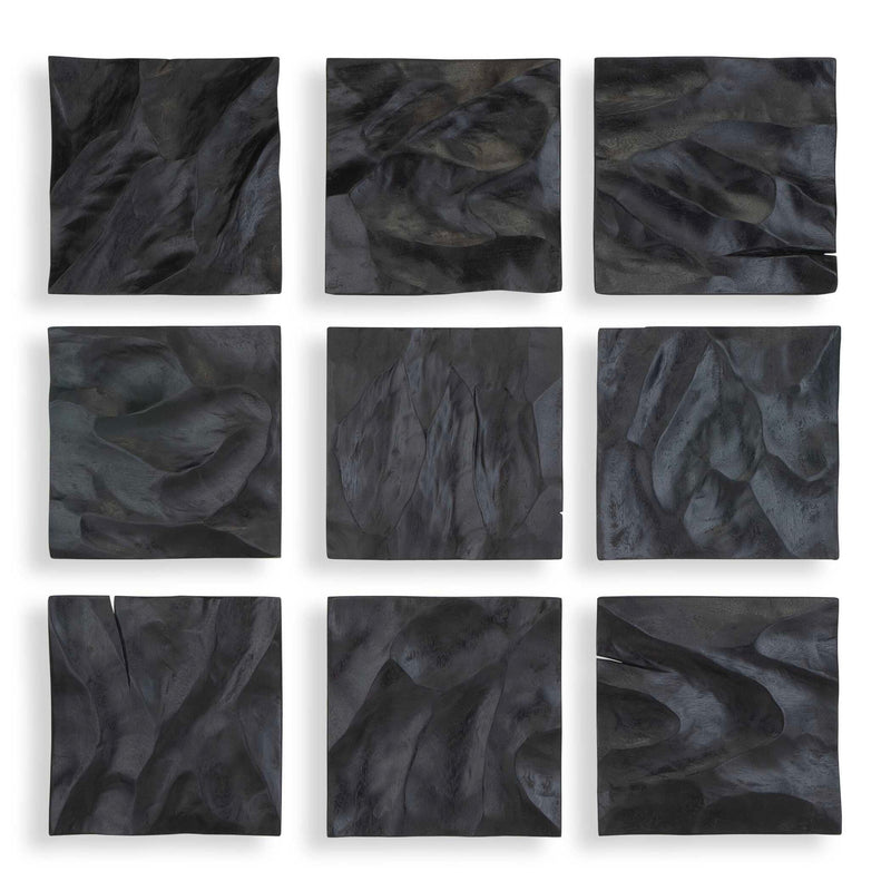 Malosi - Wood Wall Decor (Set of 9) - Black