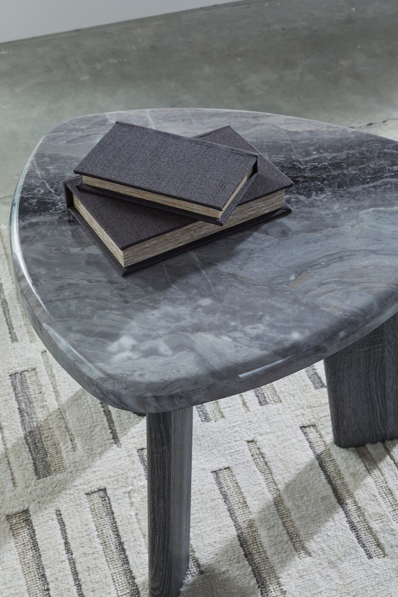 Bluebond - Occasional Table Set (Set of 3) - Gray - R&R Furniture Gallery (Fountain Valley, CA)