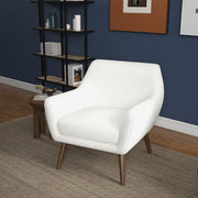 Panom - Lounge Chair - Brown / White - R&R Furniture Gallery (Fountain Valley, CA)