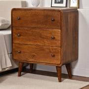 3 Drawer Mini Curved Chest - R&R Furniture Gallery (Fountain Valley, CA)