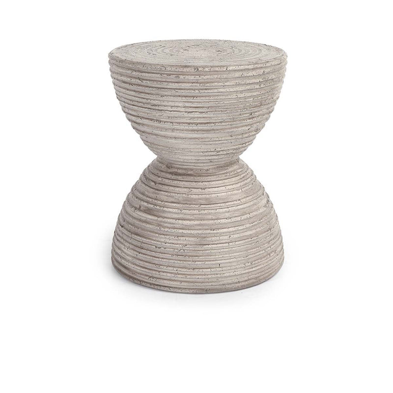 Corey - Outdoor Accent Table - Light Gray - R&R Furniture Gallery (Fountain Valley, CA)