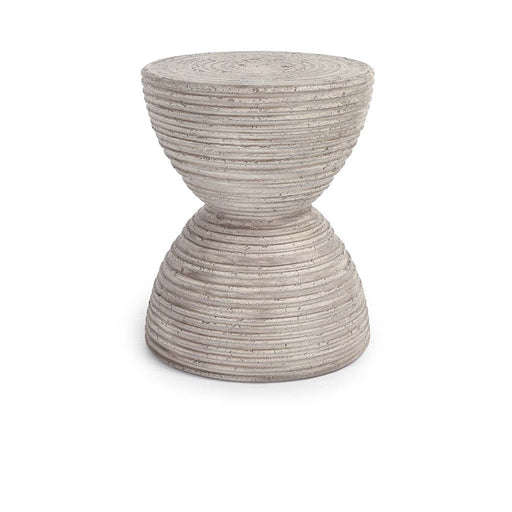 Corey - Outdoor Accent Table - Light Gray - R&R Furniture Gallery (Fountain Valley, CA)