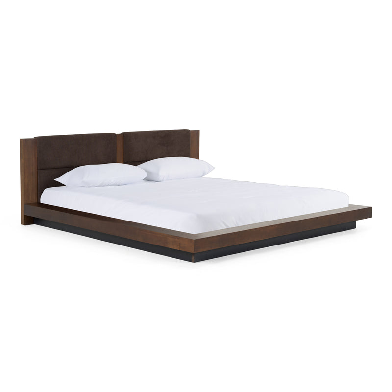 Fantasia - Dark Walnut Dark Grey 4-Piece Bedroom Set — view 3