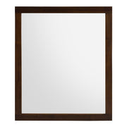 Fantasia - Contemporary Dark Walnut Mirror — view 3