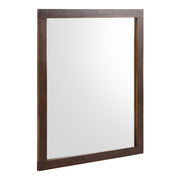 Fantasia - Contemporary Dark Walnut Mirror — view 4
