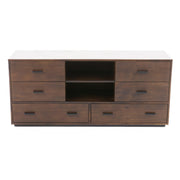Fantasia - Contemporary Dark Walnut Dresser — view 4