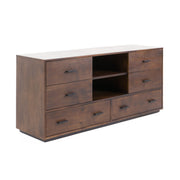 Fantasia - Dark Walnut Dark Grey 4-Piece Bedroom Set — view 5