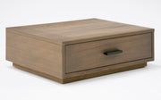 Fantasia - Contemporary Walnut & Grey 4-Piece Bedroom Set — view 4