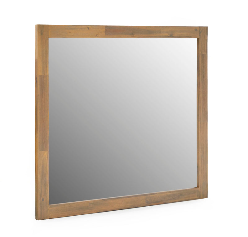 Fantasia - Contemporary Walnut Mirror — view 3