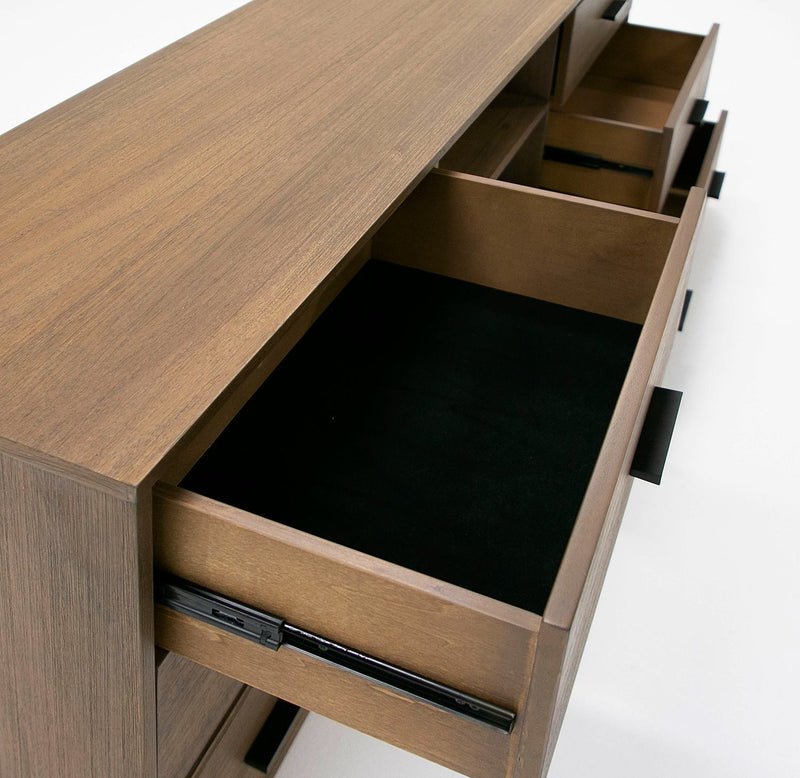 Fantasia - Contemporary Walnut Dresser — view 5
