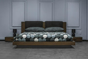 Fantasia - Dark Walnut Dark Grey 4-Piece Bedroom Set