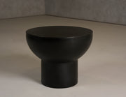 Fate - Modern Black Concrete End Table — view 2