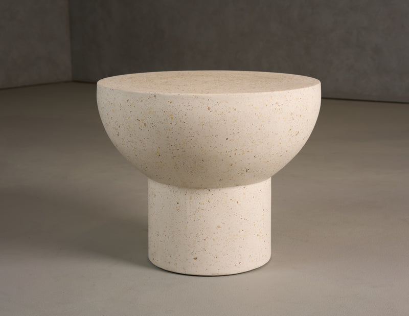 Fate - Modern Terrazzo Concrete End Table — view 2