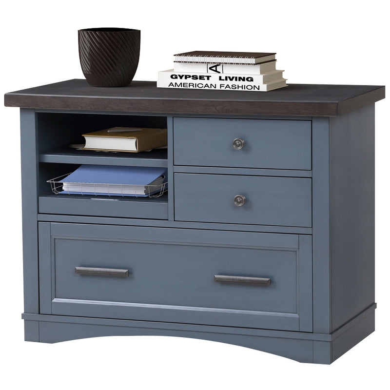 Americana Modern - Functional File with Power Center - R&R Furniture Gallery (Fountain Valley, CA)