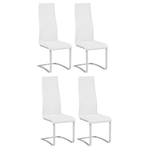 Montclair Upholstered Dining Side Chair White (Set of 4)